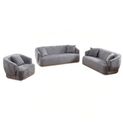 Navi Sofa Grey With 5 Cushions