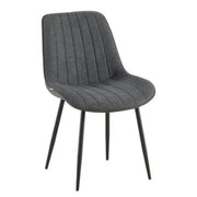Caius Dining Chair Grey(4Pcs/1ctn)