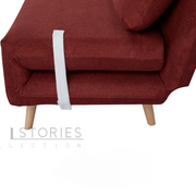 Vexara Sofa Bed Chinese Red