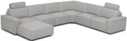 Viriselle Sectional Sofa Dark Grey