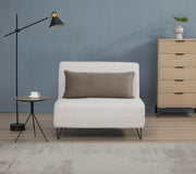 Lyria Sofa Bed Pearl White