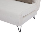 Lyria Sofa Bed Pearl White