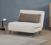 Lyria Sofa Bed Pearl White