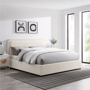 Nyssa Bed Frame with Sherpa Headboard