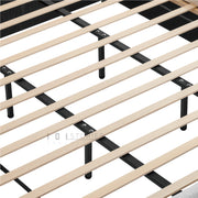 Nyssa Bed Frame with Sherpa Headboard