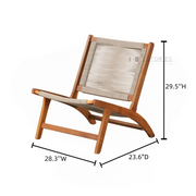 Elyndra Lounge Chair Beige