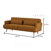 Liore Sofa Bed Pumpkin Colored