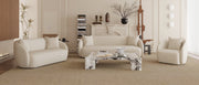 Aelith Sofa Beige With 5 Cushions