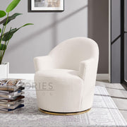 Azura Swivel Chair White