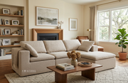 Mira Compressed L-Shaped Cloud Modular Sofa