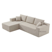 Elara Compressed 3-Seater L-Shaped Sofa