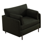 Lyra Sofa White, Dark Green