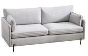 Lyra Sofa White, Dark Green