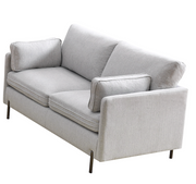 Lyra Sofa White, Dark Green