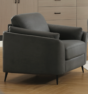 Orlian Sofa Dark Grey With Metal Leg