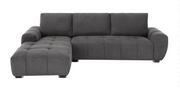 Tethra Corner Sofa Dark Grey