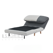 Elyssan Sofa Bed White And Grey