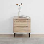 Indria Modern 2-Drawer Storage Cabinet