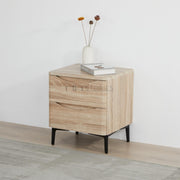 Indria Modern 2-Drawer Storage Cabinet