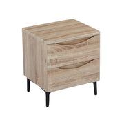Indria Modern 2-Drawer Storage Cabinet