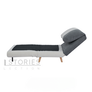 Elyssan Sofa Bed White And Grey