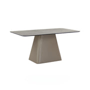 Vesperyn Rectangular Dining Table Cement Grey