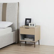 Sabren Modern Storage Cabinet with 1 Drawer