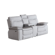 Aeloria Recliner Sofa Light Grey