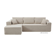 Elara Compressed 3-Seater L-Shaped Sofa
