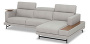 Aelithra Sectional Sofa Light Grey