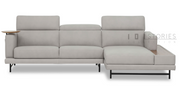 Aelithra Sectional Sofa Light Grey