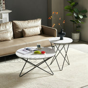 Nash Side Table White