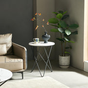 Nash Side Table White