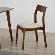 Azuryn Dining Chair Walnut Brown(2Pcs/1ctn)