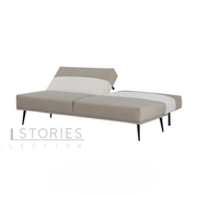 Kaelis Sofa Bed Flaxen and White