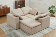 Mira Compressed L-Shaped Cloud Modular Sofa