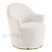 Azura Swivel Chair White