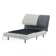 Elyssan Sofa Bed White And Grey
