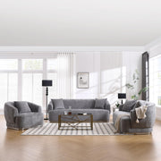Navi Sofa Grey With 5 Cushions