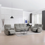 Rafa Recliner Sofa Light Grey