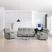 Rafa Recliner Sofa Light Grey