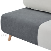 Elyssan Sofa Bed White And Grey