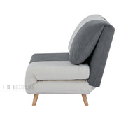 Elyssan Sofa Bed White And Grey