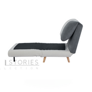Elyssan Sofa Bed White And Grey