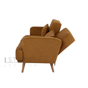 Liore Sofa Bed Pumpkin Colored