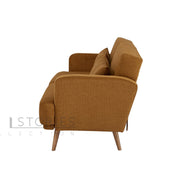 Liore Sofa Bed Pumpkin Colored