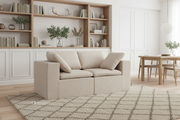 Mira Compressed L-Shaped Cloud Modular Sofa