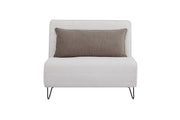 Lyria Sofa Bed Pearl White