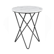Nash Side Table White