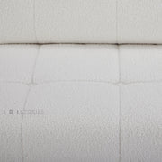 Soriel Sofa Bed Boucle White